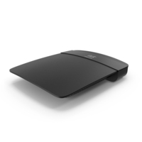 Router Linksys E1200 PNG & PSD Images