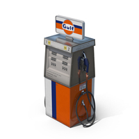 Gulf Gas Pump PNG & PSD Images