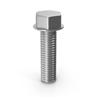 Silver Hex Head Bolt PNG & PSD Images