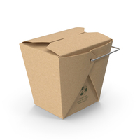 Kraft Paper Take Out Food Container 16 Oz PNG & PSD Images