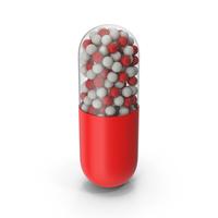 Red Capsule PNG & PSD Images