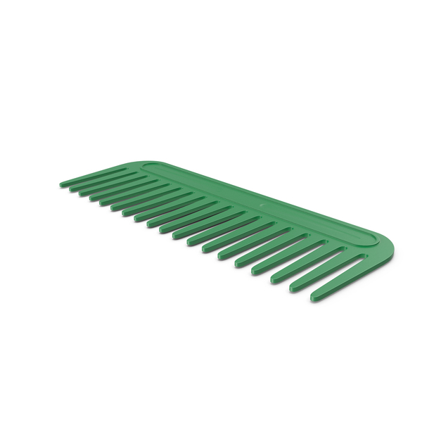 Hair Comb Green PNG & PSD Images