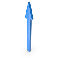 Blue Up Arrow PNG & PSD Images