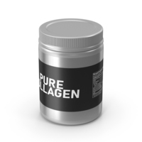 Pure Collagen Jar PNG & PSD Images