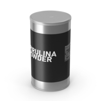 Spirulina Powder Jar PNG & PSD Images