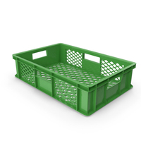 Square Solid Plastic Crate PNG & PSD Images