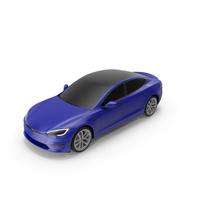 Tesla Model S Plaid Exterior Only PNG & PSD Images