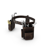 Old Toolbelt With Tools PNG & PSD Images