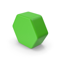 Green Hexagon PNG & PSD Images
