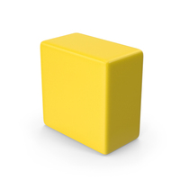 Yellow Cube PNG & PSD Images
