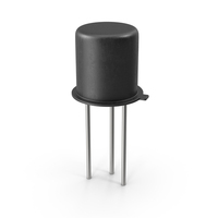 Black Silicon Transistor PNG & PSD Images