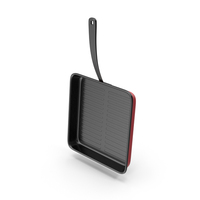 Red Hanging Grill Pan PNG & PSD Images