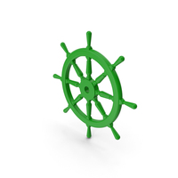 Green Steering Wheel PNG & PSD Images