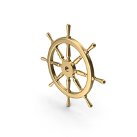 Gold Steering Wheel PNG & PSD Images