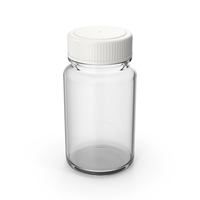 Transparent Pill Bottle PNG & PSD Images