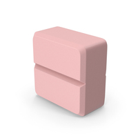 Pink Square Pill PNG & PSD Images