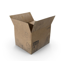 Cardboard Box Used HD PNG & PSD Images
