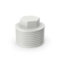 White Plastic Pipe Cap PNG & PSD Images