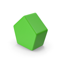 Green Pentagon PNG & PSD Images
