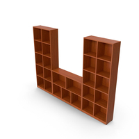Cube Storage Shelf PNG & PSD Images