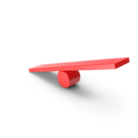 Red Cartoon Seesaw PNG & PSD Images