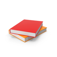 Red & Orange Books PNG & PSD Images
