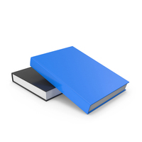 Blue & Black Books PNG & PSD Images