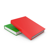 Red & Green Books PNG & PSD Images