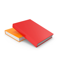 Red & Orange Books PNG & PSD Images