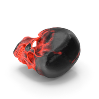 Sci Fi Hot Human Skull PNG & PSD Images