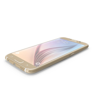 Samsung Galaxy S6 Gold PNG & PSD Images