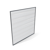 Fence Section Of Metal Net PNG & PSD Images