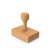 Wooden Rubber Stamp PNG & PSD Images
