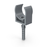 Grey Clamp With Wall Plug PNG & PSD Images