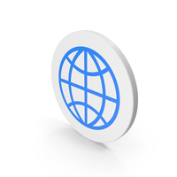 White Circular Web Icon PNG & PSD Images