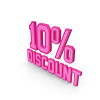 Discount Percentage Pink 010 PNG & PSD Images