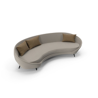 Sofa with Pillows PNG & PSD Images