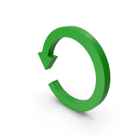 Green Refresh Symbol PNG & PSD Images