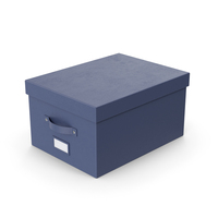 Blue Storage Box PNG & PSD Images