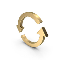 Gold Update Symbol PNG & PSD Images