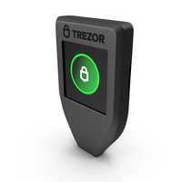 Trezor Cryptocurrency Wallet PNG & PSD Images
