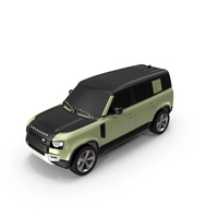 Land Rover Defender Country Pack外部仅PNG和PSD图像