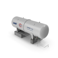 LNG Cryogenic Storage Tank PNG & PSD Images