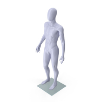 Male Mannequin Standing Pose PNG & PSD Images