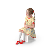 Child Girl Pose PNG & PSD Images