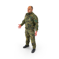 Arnold Uniform Military Pose PNG & PSD Images