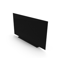LG 65C1RLA OLED TV Powered Off PNG & PSD Images