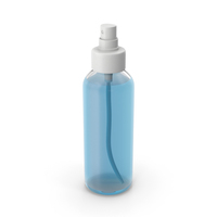 Blue Spray Bottle PNG & PSD Images