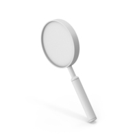 Monochrome Magnifying Glass PNG & PSD Images