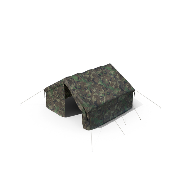 Army Tent Woodland Dirty PNG & PSD Images